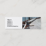 sail boat rope mini business card