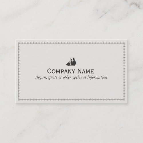 Sail Boat Business Card