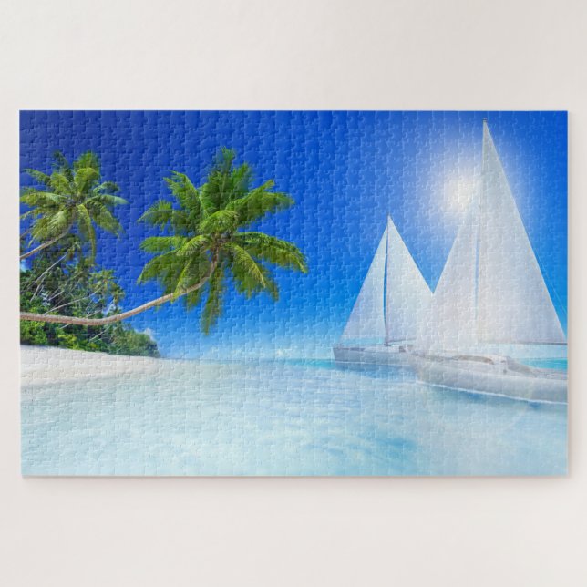 Sail Boats Jigsaw Puzzle (Horizontal)