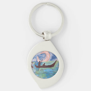 Sail by Moonlight Keychain