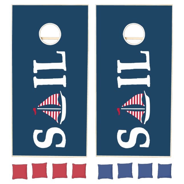 Sail Cornhole Set (Set)