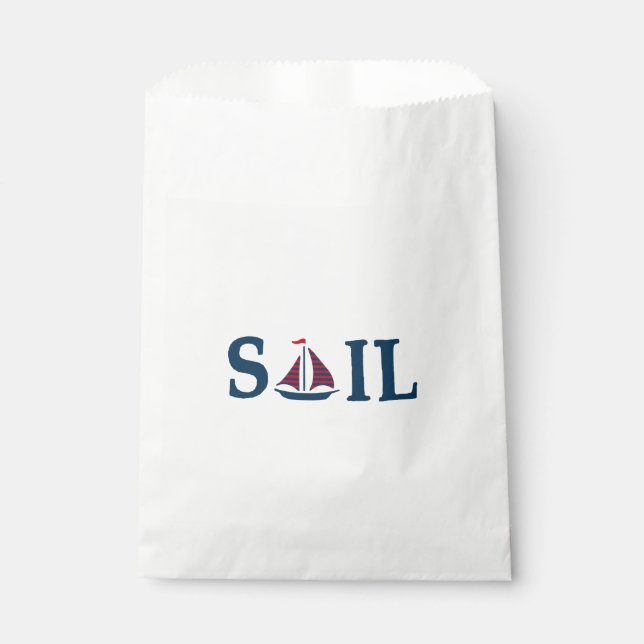 Sail Favor Bag (Front)