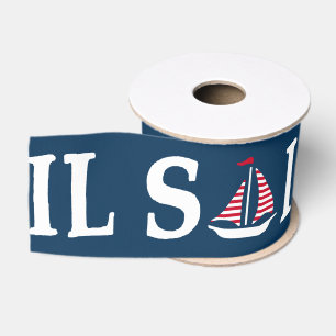 Sail Grosgrain Ribbon