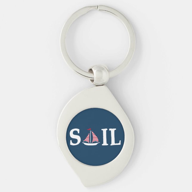 Sail Keychain (Front)