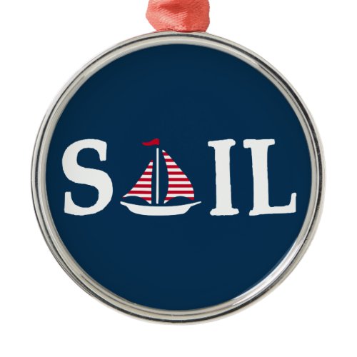 Sail Metal Ornament