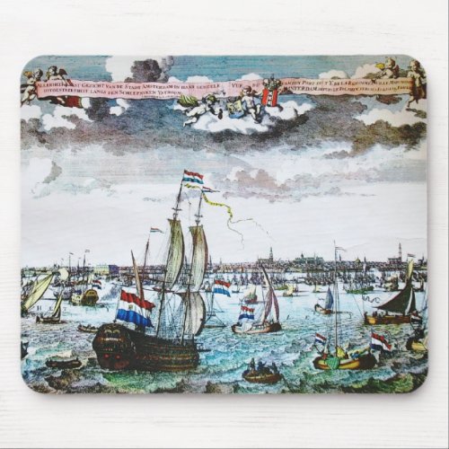 Sail Old Amsterdam Picture Mousepad