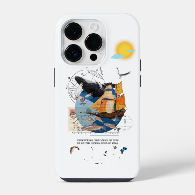 Sail Sea Ship   Iphone Case (Back)