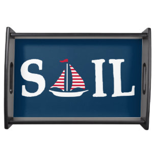 Sail Serving Tray