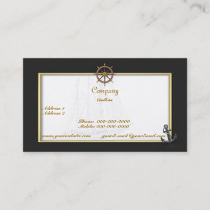 Sail Ship Business Card