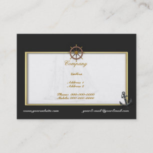 Sail Ship Business Card