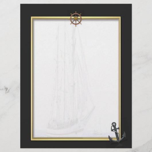 Sail Ship Letterhead (Front)