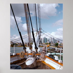 Sail Ship Poster