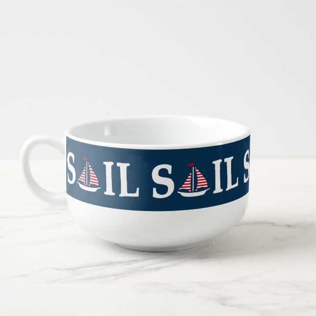 Sail Soup Mug (Right)