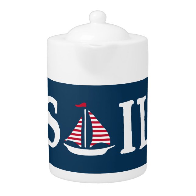 Sail Teapot (Front)