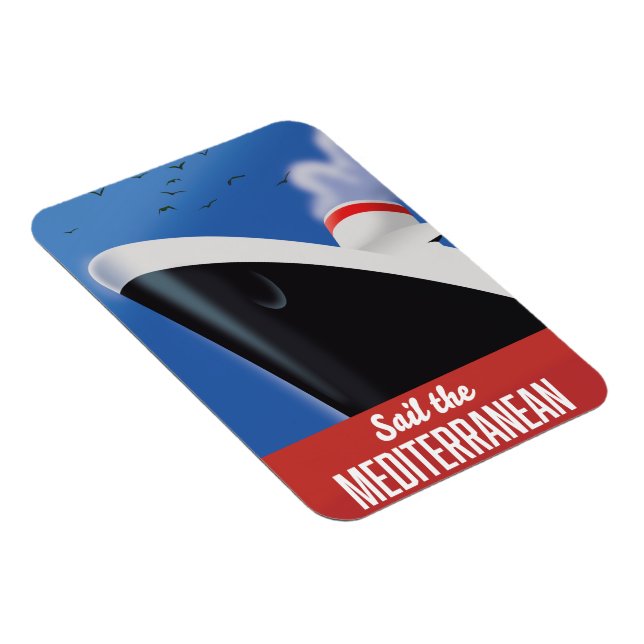 Sail the mediterranean magnet (Right Side)