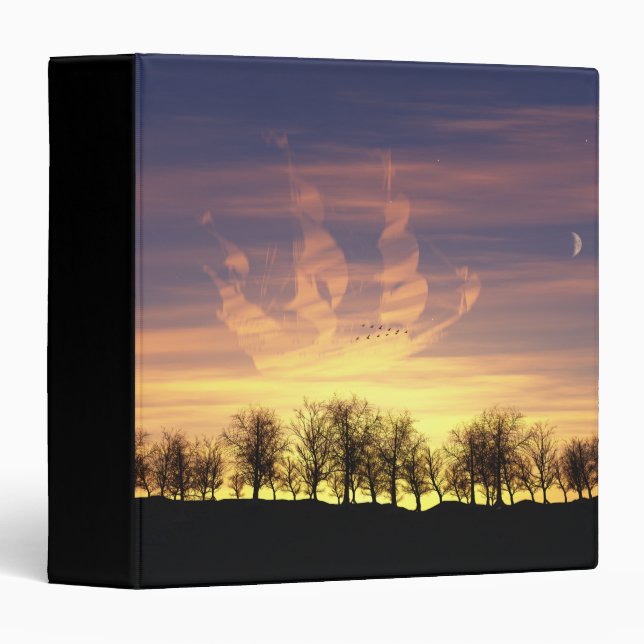 Sail the Night Sky Binder (Front/Spine)