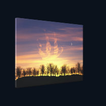 Sail the Night Sky Canvas Print