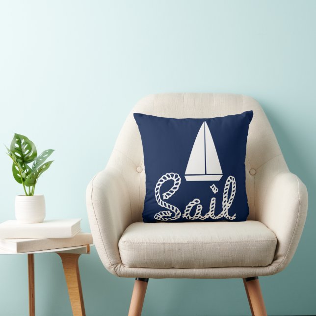 Sail Throw Pillow (Chair)