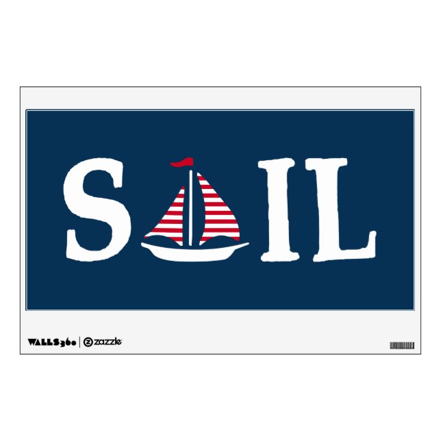 Sail Wall Decal (Front)