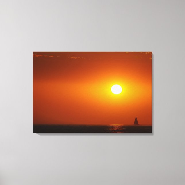 Sail Way! Canvas Print (Front)