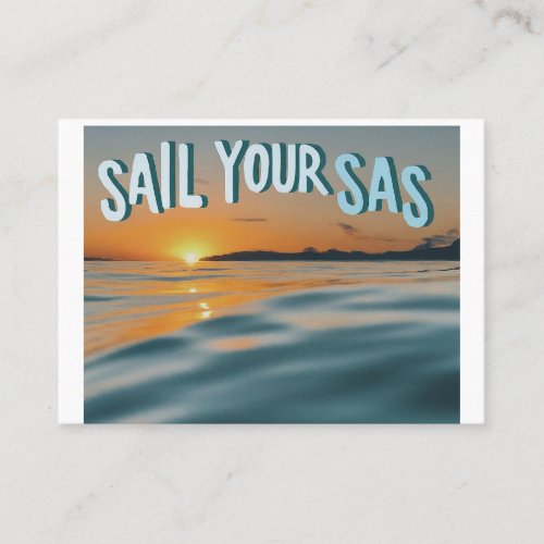Sail Your Seas Business Card