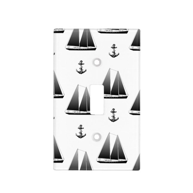 Sailboat And Anchor Light Switch Cover (Front)