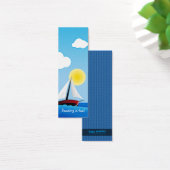Sailboat and sun | bookmark (Desk)