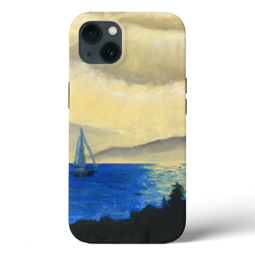 Sailboat and sunset Case-Mate iPhone Case