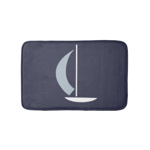 Sailboat Bath Mat