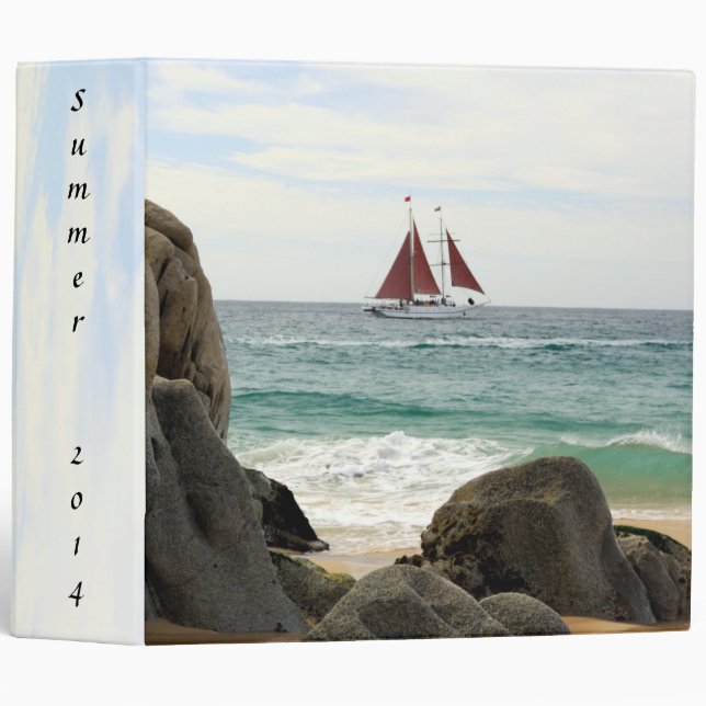 Sailboat Binder (Front/Spine)