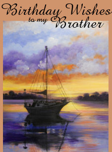 sailboat birthday cards zazzle