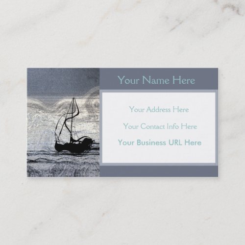 Sailboat Business Card