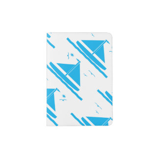 Sailboat Blue Passport Holder