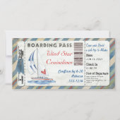 Sailboat Boarding Pass (Front)