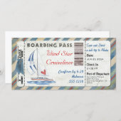Sailboat Boarding Pass (Front/Back)