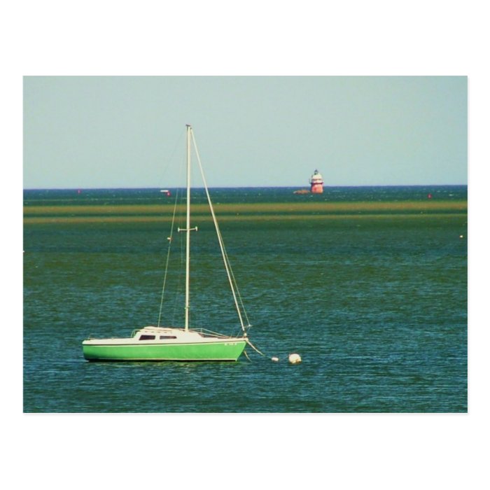 sailboat bug light kingston grays beach post cards