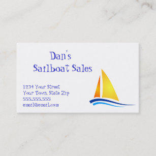 Sailboat Business Cards