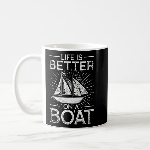 Sailboat Captain Sail Sailor Hobby Nautical Sailin Coffee Mug