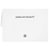 Sailboat & Catalina Island Card (Back Horizontal)