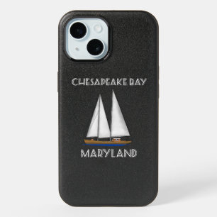 Sailboat Chesapeake Bay Maryland iPhone 15 Case