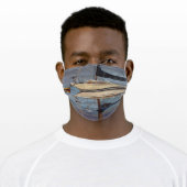 Sailboat cloth face mask (Worn)