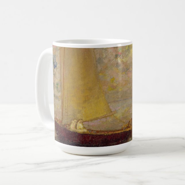 Sailboat Coffee Mug (Front Left)