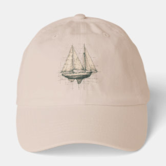 Sailboat Concept Drawing - Hat