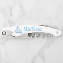 Sailboat Corkscrew Bridal Party Gift