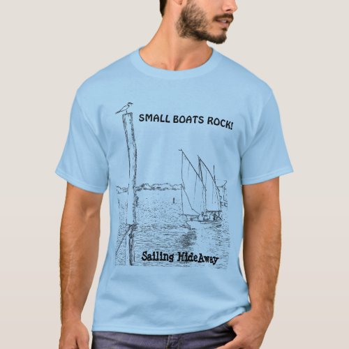 Sailboat Crew Tee Shirt