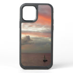 Sailboat in Sunset Beautiful Pink Seascape OtterBox Symmetry iPhone 12 Case