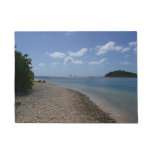 Sailboat in the Distance at St. Thomas Doormat