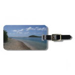 Sailboat in the Distance at St. Thomas Luggage Tag