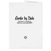 Sailboat in the Fog Card (Back)