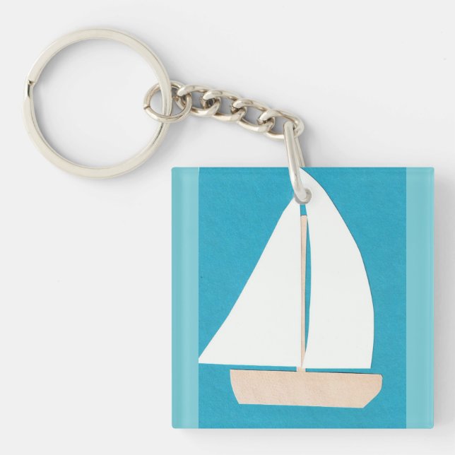 Sailboat Keychain (Front)